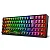 Teclado Mecanico Gamer Pollux Pro RGB Clear Wireless Switch Crystal  Pt Preto - Imagem 3