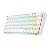Teclado Mecanico Gamer Redragon Draconic PRO, RGB, ABNT2 60%, Switch Marrom, Branco, K530W-RGB-PRO (PT-BROWN) - Imagem 3