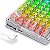 Teclado Sem Fio Mecânico Gamer Redragon ELF Pro, RGB, USB e Bluetooth, ABNT2, Cristalino Transparente - K649CT-RGB-PRO PT - Imagem 8