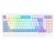 Teclado Sem Fio Mecânico Gamer Redragon Gloria Pro, Switch Marrom, USB e Bluetooth, ABNT2, Branco - K664WBP-RGB-PRO (PT-BUMBLEBEE) - Imagem 1