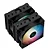 Cooler Para Cpu Deepcool Ag620 Bk ARGB, Dual Tower,Preto, 12cm - Imagem 2