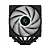 Cooler Para Cpu Deepcool Ag620 Bk ARGB, Dual Tower,Preto, 12cm - Imagem 3