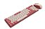 Kit Mouse e teclado mecânico Redragon Rosa - Imagem 1