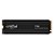 SSD Crucial T700 M.2 NVMe, 4TB, Leitura 12400 MB/s e Gravação 11800 MB/s, Com Dissipador, Preto - Imagem 1