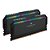 Memória RAM Corsair Dominator Platinum, RGB, 32GB (2x16GB), 6000MHz, DDR5, CL36, para Intel XMP, Preto - CMT32GX5M2E6000C36 - Imagem 1