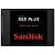 SSD SanDisk Plus, 2TB, SATA III, 2.5", Leitura: 545MB/s, Gravação: 450MB/s, Preto - SDSSDA-2T00-G26 - Imagem 1