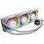 Water Cooler Gamdias Aura GL 360 Digital WH, 360mm, ARGB, Intel/AMD, Branco - AURA-GL360-DIGITAL-WH - Imagem 2