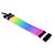 Cabo Extensor Lian Li Strimer Plus V2 Triple, RGB, 8 Pinos - PW12-PV2 BLACK - Imagem 1