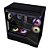 Gabinete Gamer Lian Li Vector V100, Mid-Tower, ATX, Vidro Temperado, ARGB, Sem FANs, Preto - V100X - Imagem 6