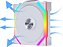Kit 3 Fan Gamer Lian Li 120mm Reverse Blade Argb Branco - 12RSL1W3W - Imagem 4