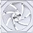 Kit 3 Fan Gamer Lian Li 120mm Reverse Blade Argb Branco - 12RSL1W3W - Imagem 5