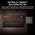 Teclado Corsair mecânico Vanguard 96 com fio – layout de 96%, interruptores lineares de plasma MLX - Imagem 4