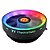 Cooler Box Para Processador Thermaltake UX100, ARGB, 120mm, 1800 RPM - CL-P064-AL12SW-A - Imagem 1
