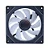 Kit Fan 3Un - 120mm Round5 Aurora Forward ARGB Preto R5 - AURORA-FW-B-2219 - Imagem 2