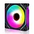 Kit Fan 3Un - 120mm Round5 Aurora Forward ARGB Preto R5 - AURORA-FW-B-2219 - Imagem 1