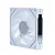 Kit Fan 3un - 120mm Round5 Aurora Forward ARGB Branco R5 - AURORA-FW-W-2218 - Imagem 5