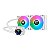 Water Cooler Thermaltake TH240 V2 Sync Snow Edition, ARGB, 240mm, Branco - CL-W364-PL12SW-A - Imagem 1