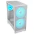 Gabinete Cougar Airface 180 Atx Mid Tower Lateral De Vidro Temperado Usb Tipo C Com 3 Fan Branco - Cgr-5va4w-RGB - Imagem 5