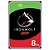 HD Seagate 8TB IronWolf, NAS, 7200 RPM, Cachê 256MB, SATA 3 - ST8000VN004 - Imagem 1