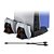 Suporte Multifunção Cooler Carregador 3 Usb Playstation 5 Digital Ultra Base - Z65EYEXUS - Imagem 2