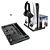 Suporte Multifunção Cooler Carregador 3 Usb Playstation 5 Digital Ultra Base - Z65EYEXUS - Imagem 1