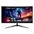 Monitor Gamer Curvo Rise Mode Elite 32", FHD, 165Hz, VA, FreeSync, HDR 400, DisplayPort e HDMI, sRGB 99%, Preto - RM-MOG-32C165FH-B - Imagem 1