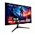 Monitor Gamer Rise Mode Prime 24", FHD, 180Hz, 1ms, IPS, FreeSync, HDR 400, HDMI e VGA, sRGB 110%, Preto - RM-MOG-24F180FH-B - Imagem 2