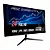 Monitor Gamer Rise Mode Essential 24", FHD, 100Hz, 5ms, IPS, FreeSync, HDR 400, HDMI e VGA, sRGB 99%, Preto - RM-MOG-24F100FH-B - Imagem 2