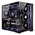 Gabinete Gamer Esgaming Zero Max, Mid Tower, M-ATX, Frontal e Lateral em Vidro Temperado, Sem Fans, Preto - Zero-Max-BK - Imagem 4