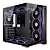 Gabinete Gamer Esgaming Zero Max, Mid Tower, M-ATX, Frontal e Lateral em Vidro Temperado, Sem Fans, Preto - Zero-Max-BK - Imagem 1