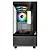 Gabinete Gamer Rise Mode Crystal Glass 02, Mid Tower, Lateral e Frontal em vidro, Preto - RM-CA-CY-02-FB - Imagem 4