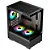 Gabinete Gamer Rise Mode Crystal Glass 02, Mid Tower, Lateral e Frontal em vidro, Preto - RM-CA-CY-02-FB - Imagem 2