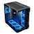 Gabinete Gamer Rise Mode Galaxy Glass, Mid Tower, ATX, Lateral e Frontal em Vidro Temperado, Sem FANs, Preto - RM-GA-GG-FB - Imagem 2