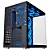 Gabinete Gamer Rise Mode Galaxy Glass, Mid Tower, ATX, Lateral e Frontal em Vidro Temperado, Sem FANs, Preto - RM-GA-GG-FB - Imagem 3