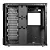 Gabinete Gamer Rise Mode Galaxy Glass, Mid Tower, ATX, Lateral e Frontal em Vidro Temperado, Sem FANs, Preto - RM-GA-GG-FB - Imagem 5