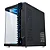 Gabinete Gamer Rise Mode Galaxy Glass, Mid Tower, ATX, Lateral e Frontal em Vidro Temperado, Sem FANs, Preto - RM-GA-GG-FB - Imagem 4