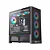 Gabinete Gamer Kalkan Hakon Pro, E-ATX, Sem Fans, Lateral em Vidro Temperado, Preto - KLK00094 - Imagem 1