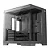 Gabinete Gamer Rise Mode Galaxy Glass M Mini, M-ATX, Lateral e Frontal em Vidro Temperado, Sem FANs, Preto - RM-GA-GGMN-FB - Imagem 6