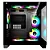 Gabinete Gamer Rise Mode Galaxy Glass M Mini, M-ATX, Lateral e Frontal em Vidro Temperado, Sem FANs, Preto - RM-GA-GGMN-FB - Imagem 3