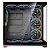 Gabinete Gamer Rise Mode Galaxy Glass Standard V2 Led ARGB, Mid Tower, Vidro Temperado, ATX, Sem Fonte, Com 10 Fans, Preto - RM-GA-GGSB2L-ARGB - Imagem 3