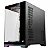 Gabinete Gamer Rise Mode Galaxy Glass Standard V2 Led ARGB, Mid Tower, Vidro Temperado, ATX, Sem Fonte, Com 10 Fans, Preto - RM-GA-GGSB2L-ARGB - Imagem 4