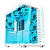 Gabinete Gamer Rise Mode Galaxy Glass, Mid Tower, ATX, Lateral e Frontal em Vidro Temperado, Sem FANs, Branco - RM-GA-GG-FW - Imagem 5