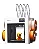 Impressora 3d Snapmaker U1 + 2 filamentos de brinde (Preto e Branco) - TYE29ECLT - Imagem 1