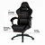 Cadeira Gamer Husky Tempest 700, Até 145kg, Almofadas, Reclinável 150º, Tecido, Descanso para Pés, Preta - HCG700PTT - Imagem 4