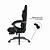 Cadeira Gamer Husky Tempest 700, Até 145kg, Almofadas, Reclinável 150º, Tecido, Descanso para Pés, Preta - HCG700PTT - Imagem 3