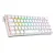 Teclado Mecânico Gamer Redragon Fizz, RGB, Branco, Swich Brown - K617-RGB-W - Imagem 3