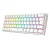 Teclado Mecânico Gamer Redragon Fizz, RGB, Branco, Swich Brown - K617-RGB-W - Imagem 4
