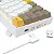 Teclado Mecânico Gamer Redragon Draconic PRO, RGB, Wireless/Bluetooth, 60%, Switch Brown, ABNT2, Branco, Amarelo e Cinza, K530-YL-WT-GY - Imagem 5