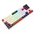 Teclado Mecanico Usb Gamer Kumara RGB Switch Dust-proof Brown Redragon - Branco, Preto E Vermelho - K552wlr-RGB - Imagem 2