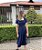 Vestido classic azul marinho - Imagem 2